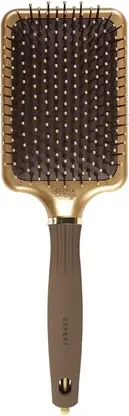 Круглая щетка Olivia Garden Expert Care Прямоугольная нейлоновая щетка Brites с нейлоновой щетиной Золотой и Коричневый