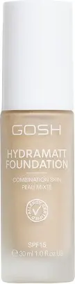 Тональная основа Gosh Foundation с SPF 15 для светлой и темной кожи, веганская, матирующая