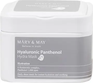 Sheet Mask Mary & May Mary&May Hyaluronic Panthenol Hydra Mask Sheet Wipes