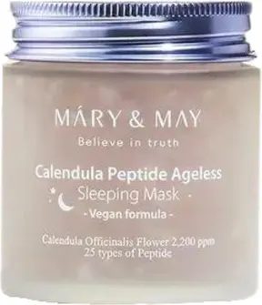 Ночная маска Mary & May Vegan Calendula Peptide Ageless