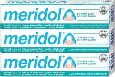 Зубная паста Meridol Tripack