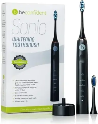 Электрическая зубная щетка Beconfident Sonic Electric Whitening Toothbrush Black Rose Gold