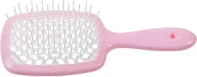 Расческа Janeke Superbrush для распутывания волос пастельно-розового цвета