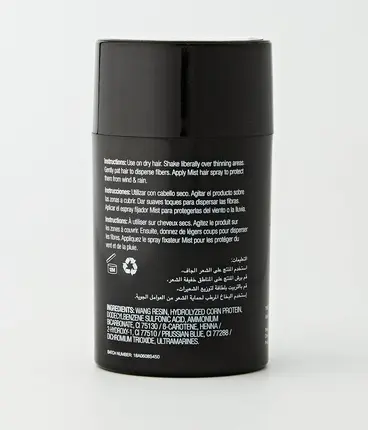 Загуститель для волос The Cosmetic Republic Кератиновые волокна для волос, корректор седины