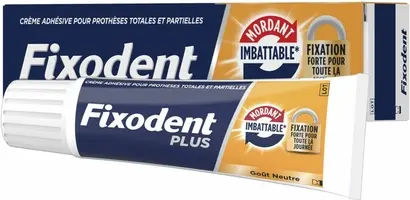 Adhesive Cream Fixodent Fixodent Unbeatable Bite