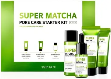 Стартовый набор для ухода за лицом Some By Mi Super Matcha Pore Care