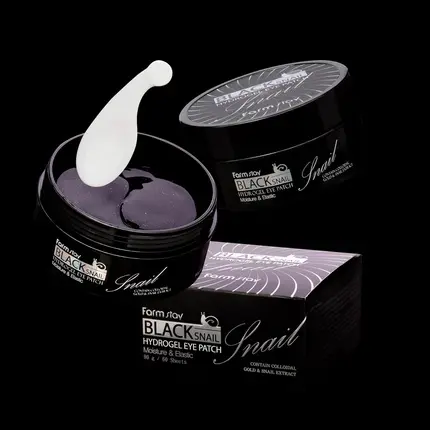 Маска для глаз Farmstay Black Snail Hydrogel Eye Patch
