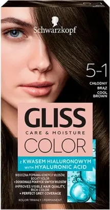 Краска для волос Schwarzkopf Gliss Color Уход и Увлажнение