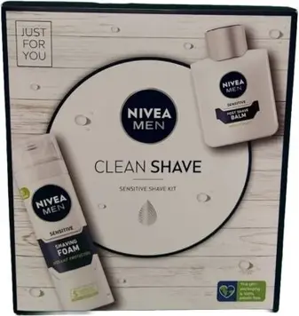 Набор для бритья Nivea Clean Shave Sensitive Shave Kit