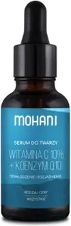 Сыворотка Mohani Омолаживающая и осветляющая для лица с витамином С 10% и коэнзимом Q10