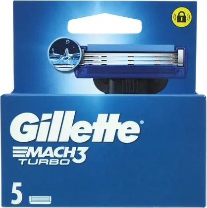 Лезвия для бритья Gillette Mach3 Turbo