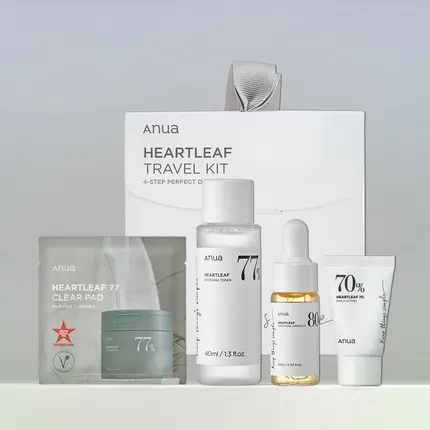 Набор для ухода за лицом Anua Heartleaf Smoothing Trial Kit