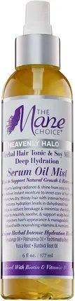 Масло для волос и сыворотка для волос The Mane Choice Heavenly Halo Травяной тоник для волос и сыворотка-масло с соевым молоком для глубокого увлажнения