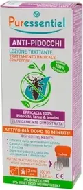 Лосьон для лечения от вшей Puressentiel Antilice Radical с расческой