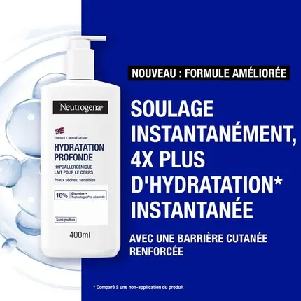 Увлажняющий лосьон для тела Neutrogena Гипоаллергенный Глубокое увлажнение