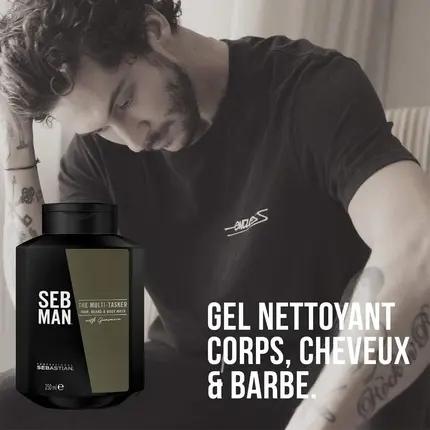 Гель для волос, бороды и тела Seb Man The Multitasker