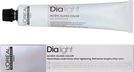 Окрашивание L'Oreal Professional DiaLight Пепельный Темный Блонд