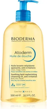 Масло для душа Bioderma Atoderm Успокаивающее Ультрапитательное