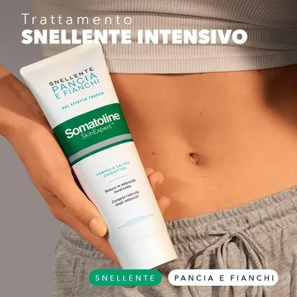 Лосьон Somatoline Skin Expert для коррекции фигуры Живот и Бедра Освежающий эффект