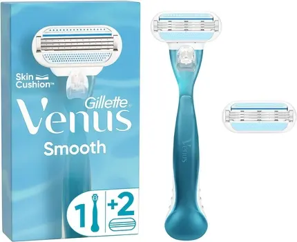 Станок бритвенный Gillette Venus Smooth с 2 сменными лезвиями