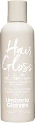 Термозащитный разглаживающий бальзам для волос Umberto Giannini Hair Gloss