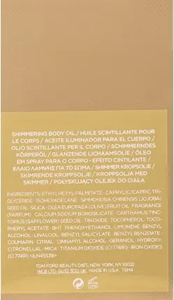 Переливающийся Масло для Тела Tom Ford Private Blend Soleil Blanc