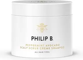 Кремовый шампунь Philip B Пилинг для кожи головы с мятой и авокадо