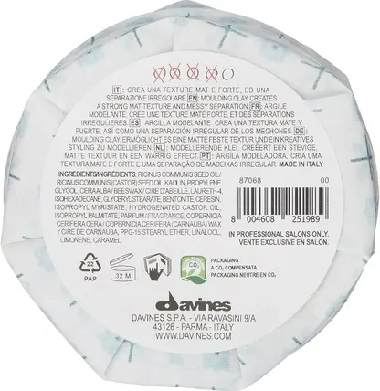Сильная Моделирующая Глина Davines More Inside