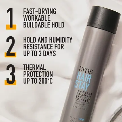 Лак для волос KMS hairstay Working Hairspray