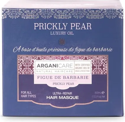 Маска для волос Arganicare Magnificence Mask с опунцией и витамином Е