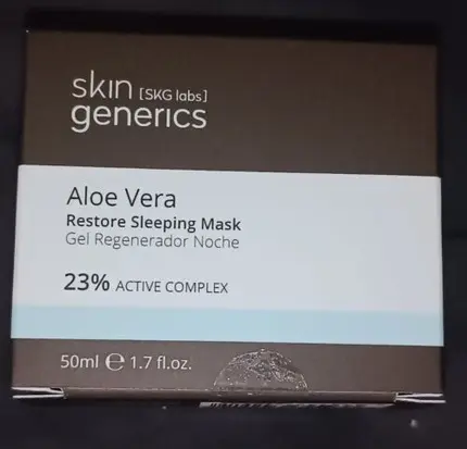 Ночной крем Skin Generics Ночной регенератор Гель Алоэ Вера