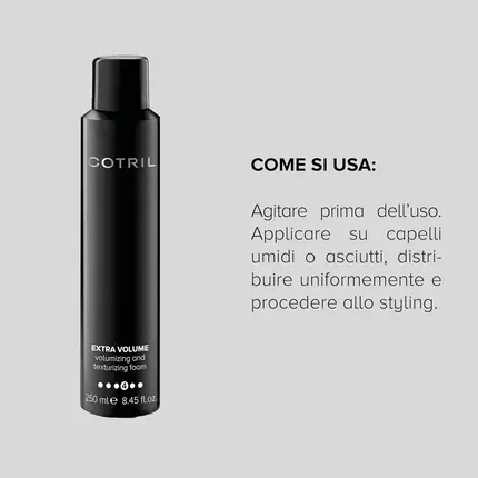 Мусс для придания объема и текстуры Cotril Creative Walk