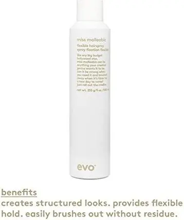 Лак для волос evo Miss Malleable Flexible Hairspray