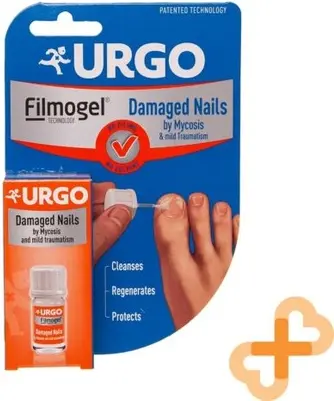 Лак для ногтей Filmogel Urgo от микоза и поврежденных ногтей