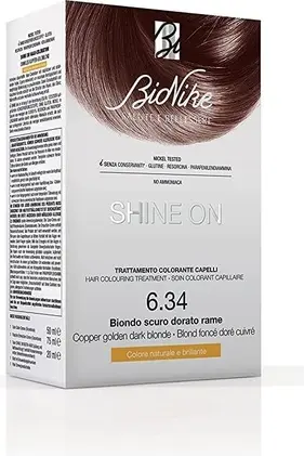 Краска для волос Bionike Shine On Blonde Hair RA6.34