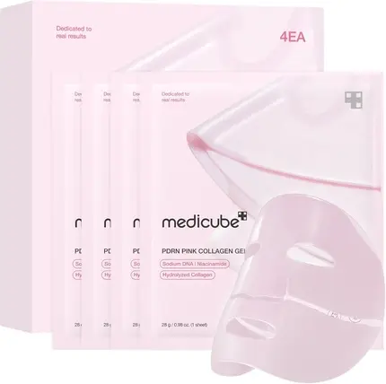 Маска-гель Желе Medicube Salmon DNA PDRN Pink Collagen