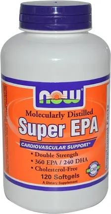 Витаминная сыворотка Now Foods Super Omega EPA Молекулярно дистиллированные гелевые капсулы