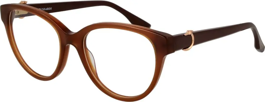 Оправа для очков Trussardi из коричневого ацетата