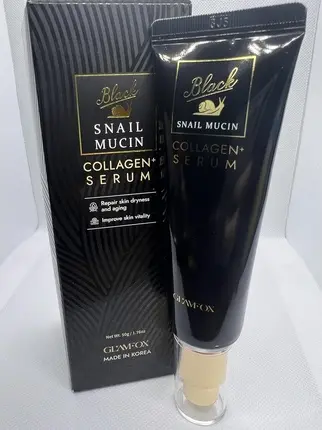 Сыворотка Glamfox Collagen Serum с муцином черной улитки