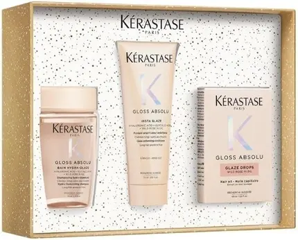 Шампунь-Кондиционер-Масло Набор Kérastase Absolute Gloss Curly Hair