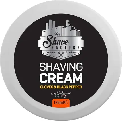 Мыло-крем для бритья The Shave Factory Гвоздика и Черный перец