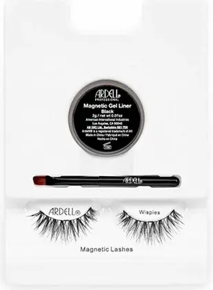False Eyelashes Ardell Magnetic Liner and Lash Wispies with 2 Lashes
