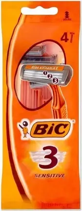 Razors Bicalla Bic 3 Sensitive Razors