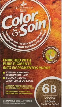Permanent Color Care Les 3 Chenes Color & Soin Cocoa Brown 6B