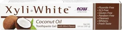 Зубная паста Now Foods Xyliwhite с кокосовым маслом