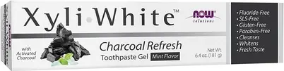 Зубная паста Now Foods Xyliwhite Угольная Освежающая Мята