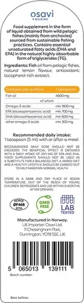 Витаминная Сыворотка Osavi Daily Omega Natural