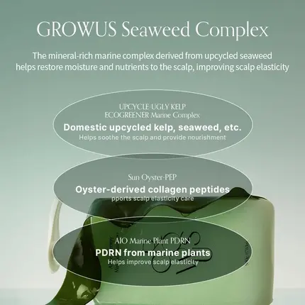 Шампунь Grow Gorgeous 'Algae Therapy' Минеральный шампунь с комплексом морских водорослей и биотином