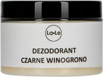 Дезодорирующий крем Lale Organic с маслом черного винограда
