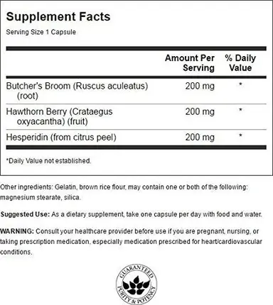 Витаминная сыворотка Swanson Full Spectrum Herbal Circulatory Care